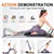 Reformer Pilates Pliable Soges avec Rebondisseur pour Gym à Domicile