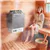 Poêle de sauna en acier inoxydable 4,5KW robuste intégré