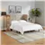 Lit escamotable double Rustic Classics Stow avec matelas en pierre