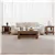 Table d'appoint ODIKA, table de chevet artisanale en bois