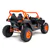 UTV 24 V Mega-Trek 2 places 4x4 avec roues en caoutchouc & musique