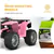 Uenjoy 12V Off-Road Kids Ride On Car 4 Wheeler ATV