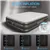 Matelas gonflable queen avec pompe intégrée à gonflage rapide