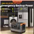 Station d'alimentation portable de 2688 Wh, pic de 3000 W, sorties DC