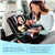 Siège auto convertible Graco Extend2Fit 2-en-1, dos à la route et face