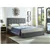 IFDC King Upholstered Platform Bed with Storage IF 5445 - 78