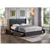 Double Platform Bed with 4 Drawers- IF-5343