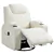 Fauteuil de massage SereneGlide - Blanc crème