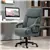Big and Tall Executive Office Chair, Heavy Duty, Up to 450 lbs., Grey