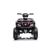 Quad Titan 24V avec roues en caoutchouc, siège en cuir et musique