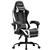 Fauteuil Gaming ErgoMax – Assise réglable + Repose-pieds