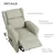 Power Wingback Chair with Lift Function - Cream White