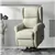 Power Wingback Chair with Lift Function - Cream White