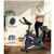 Vélo d'exercice magnétique DMASUN, capacité de 136 kg, 100 niveaux