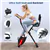 MOSUNY Vélo d’exercice Pliable 16 Niveaux Magnétique