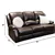 Lorraine Bel-Aire Deluxe Sofa Inclinable en Mocha
